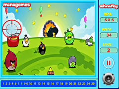 Game Angry Birds and Numbers