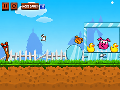 Game Angry Birds in Farm