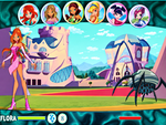 Game Attack with Winx magic