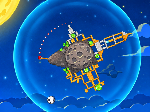 Игра Angry Birds в космосе