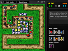 Tower Defense Flash Element TD — играть онлайн Игра Tower Defense Flash Element TD