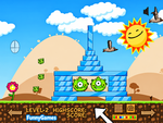 Angry Birds Space - нападение инопланетян — играть онлайн Игра Angry Birds Space - нападение инопланетян