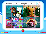 Game Littlest Pet Shop Flip Puzzle