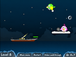 Angry Birds моряки — играть онлайн Игра Angry Birds моряки