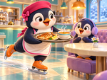 Game Penguin Diner 3D